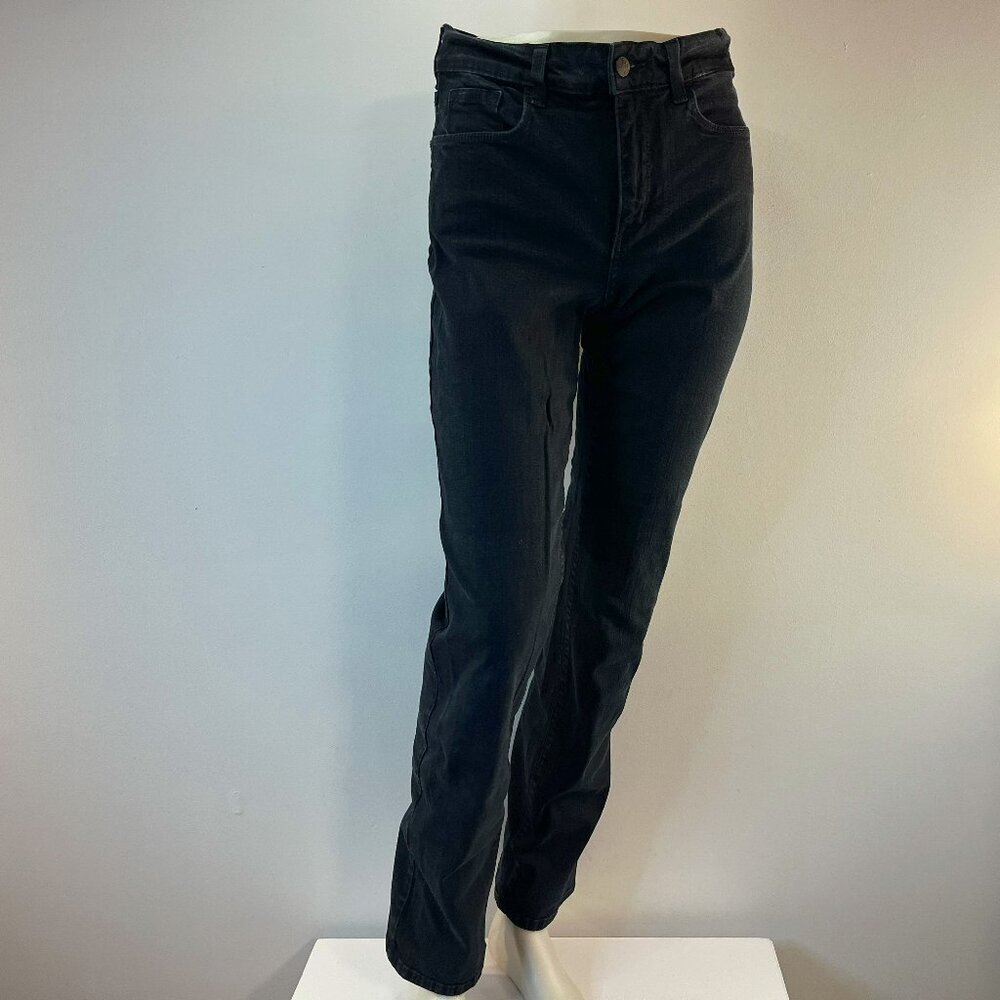NYDJ Women's Dark Denim Straight Jeans - Size 4